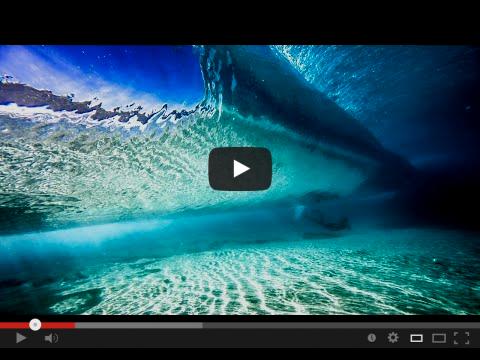 Video with a view under a wave