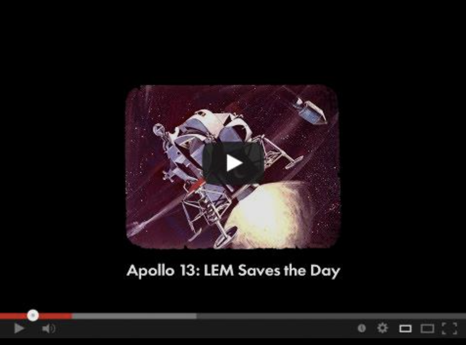 Apollo 13 LEM Saves the Day